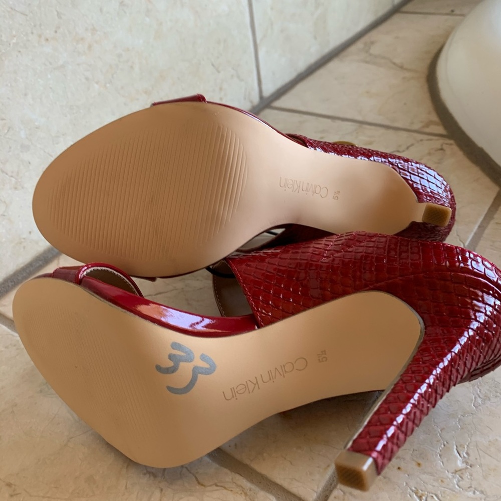 Cklein Pattonleather Python Stilettos - image 4